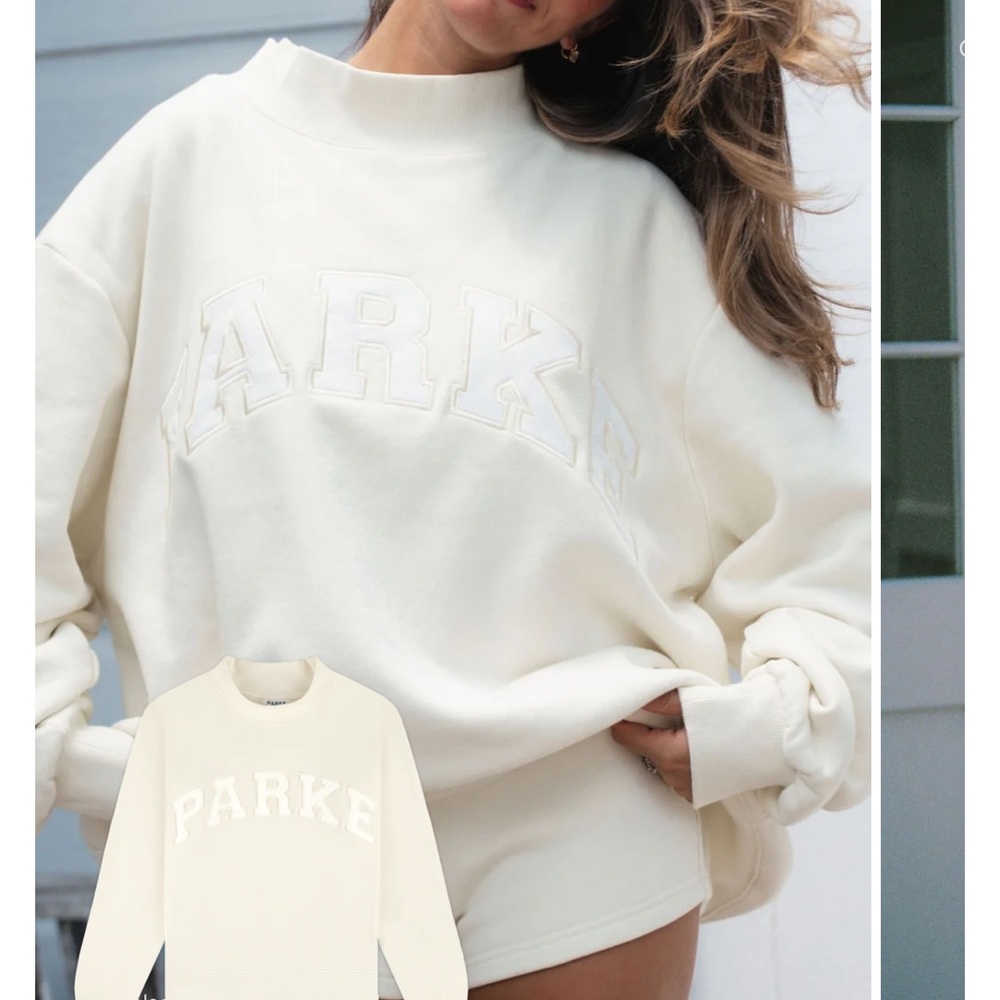 Parker Women's Cream Sweatshirt